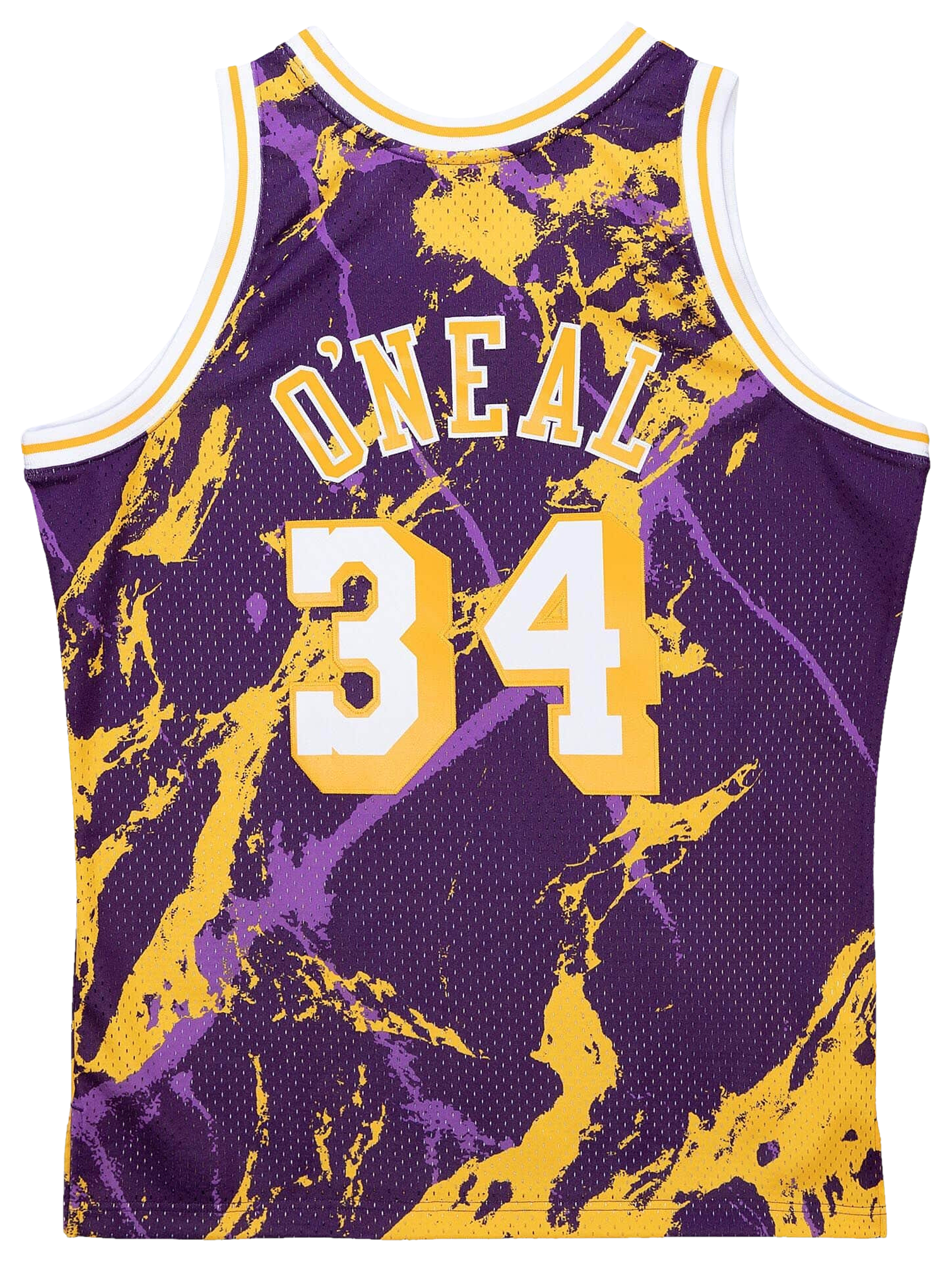 Mitchell Ness Lakers Marble Jersey Champs Sports