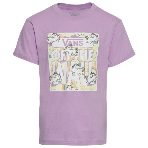 

Girls Preschool Vans Vans Unicorn T-Shirt - Girls' Preschool Lavender Size 2T