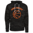 Fake Decent Basketball Hoodie - Men's Black/Orange