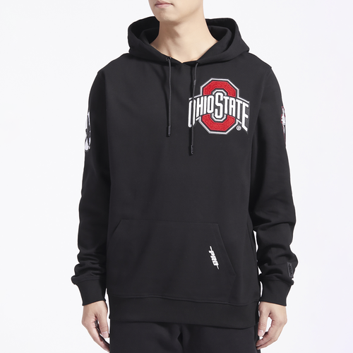 

Pro Standard Mens Pro Standard Ohio State Classic Pullover Hoodie - Mens Black/Red Size S