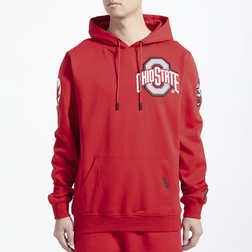 

Pro Standard Mens Pro Standard Ohio State Classic Pullover Hoodie - Mens Red/White Size XXL