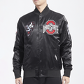 Pro Standard Ohio State Classic Satin Jacket - Pro Standard Red/Black