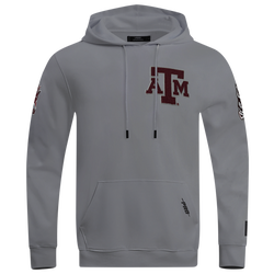 Men's - Pro Standard Texas A&M Classic SJ Pullover Hoodie - Gray/Multi