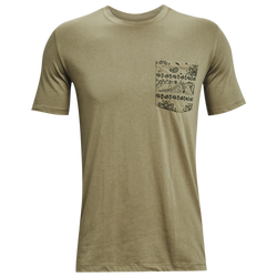 Men's - Under Armour Pocket T-Shirt  - Tent/Green