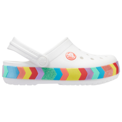 Girls' Toddler - Crocs Crocband Clog - White/Multicolor