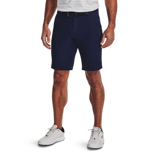 

Under Armour Mens Under Armour Drive Taper Golf Shorts - Mens Midnight Navy/Halo Grey Size 34