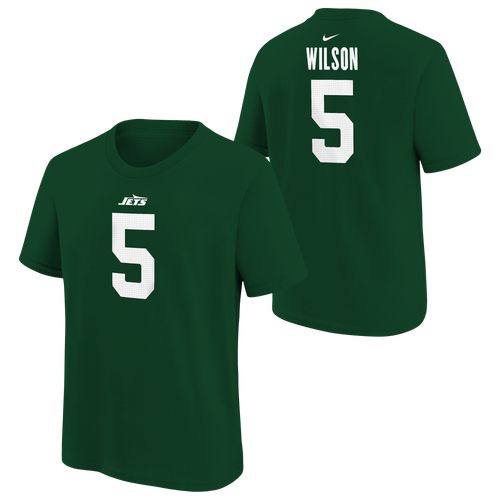 Nike Kids' Boys Garrett Wilson Nfl Short Sleeve T-shirt In Green