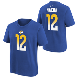 Boys' Grade School - Nike NFL Name & Number Short Sleeve T-Shirt - Blue