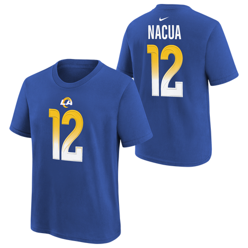 Nike Kids' Boys Puka Nacua Nfl Name & Number Short Sleeve T-shirt In Blue