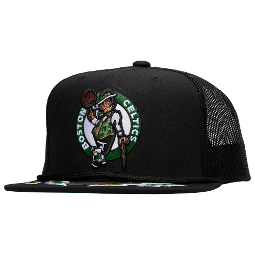 Mitchell & Ness Mens  Celtics Recharge Trucker Hat In Black/green
