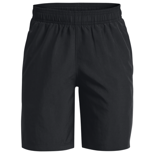 

Under Armour Boys Under Armour Woven Shorts - Boys' Grade School Black Size L