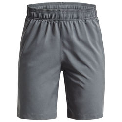 Boys' Grade School - Under Armour Woven Shorts - Burgundy