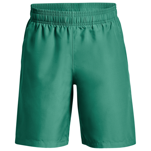 

Boys Under Armour Under Armour Woven Shorts - Boys' Grade School Birdie Green/Black Size M