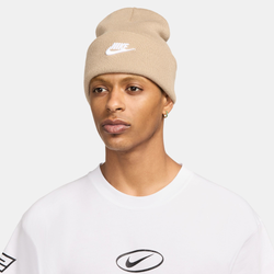 Adult - Nike Peak Futura Beanie - Khaki/White