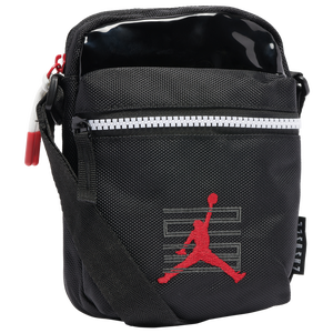 Black Jordan Monogram Crossbody Bag