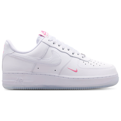 Women's - Nike Air Force 1 '07 FL1  - White/White/Lotus Pink