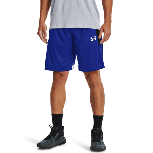 

Under Armour Mens Under Armour Baseline 10Shorts - Mens Royal/White Size M