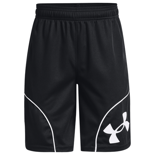 

Boys Under Armour Under Armour Perimeter Short - Boys' Grade School Black/White Size L