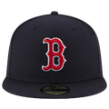New Era Red Sox 59Fifty Authentic Cap - New Era Navy/Red