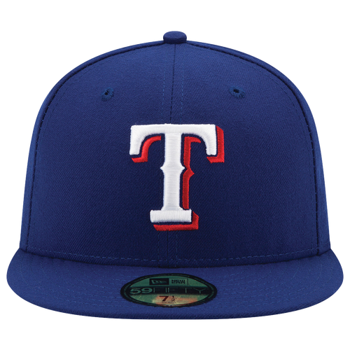 

New Era New Era Rangers 59Fifty Authentic Cap - Adult Royal Size 7