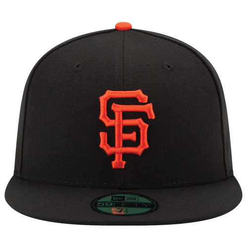 ADULT - New Era Giants 59Fifty Authentic Cap - Black/Blue Red