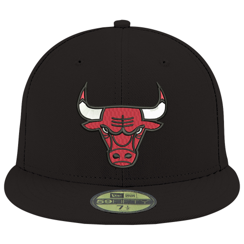 

New Era Mens New Era Bulls 59Fifty Team Cap - Mens Black Size 7