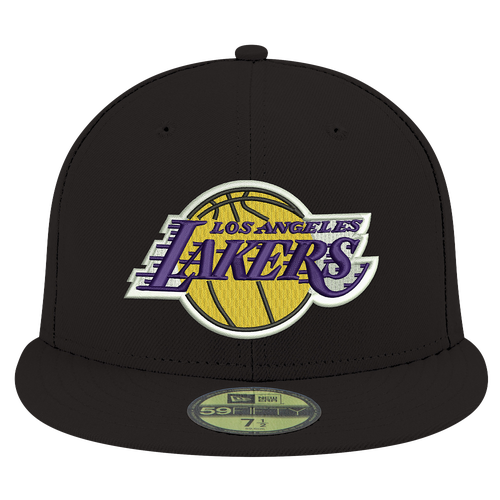 

New Era Mens New Era Lakers 59Fifty Team Cap - Mens Black Size 7