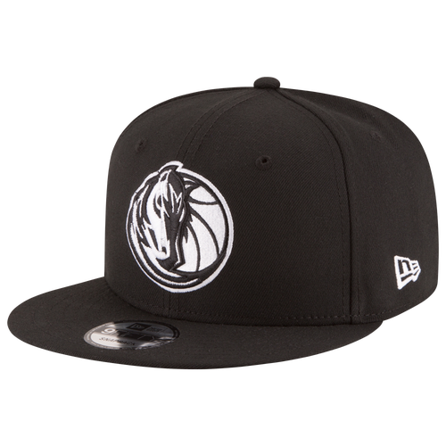 MENS - New Era Mavericks 9Fifty Snapback Cap - Black/White