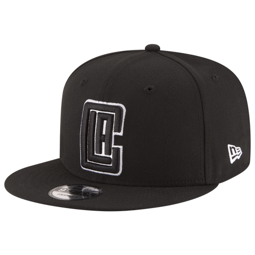 

New Era Mens Los Angeles Clippers New Era Clippers Bow Snapback - Mens Black/White Size One Size
