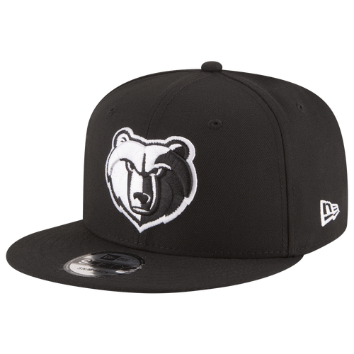 

New Era Mens Memphis Grizzlies New Era Grizzlies Bow Snapback - Mens Black/White Size One Size