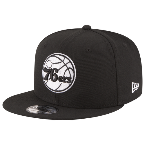 

New Era Mens Philadelphia 76ers New Era 76ers Bow Snapback - Mens White/Black Size One Size