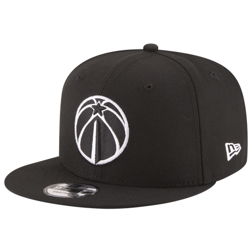 

New Era Mens Washington Wizards New Era Wizards Bow Snapback - Mens Black/White Size One Size