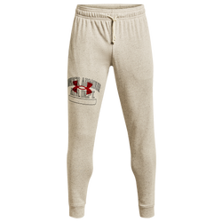 Men's - Under Armour Rival Terry Athletic Dept Joggers - Black/Stone