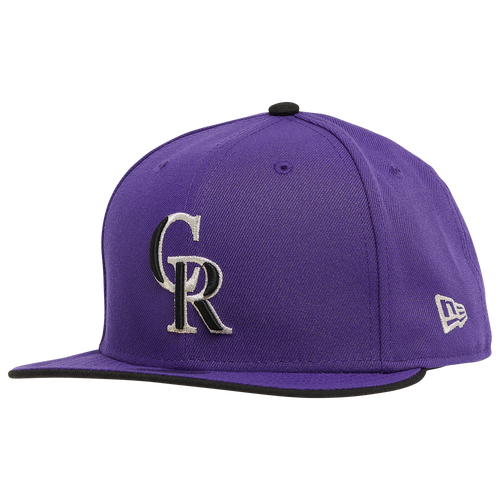 

New Era Colorado Rockies New Era Rockies 59Fifty Authentic Cap - Adult Purple/Black Size 7