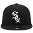 New Era White Sox ACPERF Hat - Men's Black/White