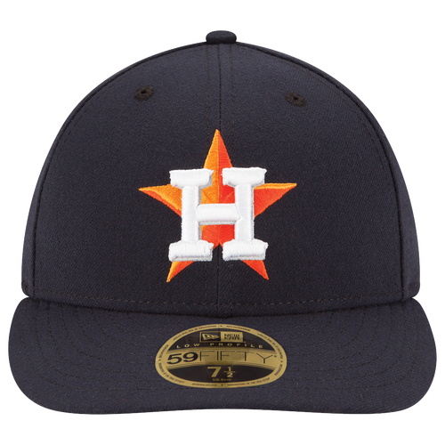 

New Era Mens New Era Astros 59Fifty Authentic LP Cap - Mens Navy Size 7