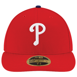 Men's - New Era MLB 59Fifty Authentic LP Cap - Red