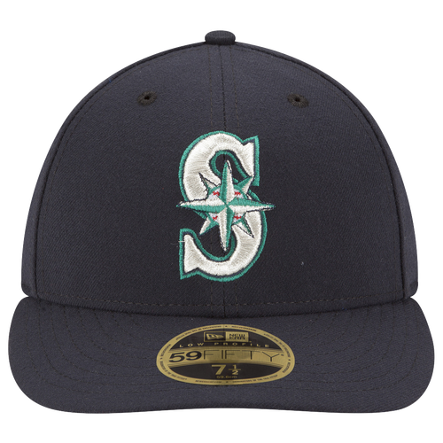 New Era Mens Seattle Mariners  Mariners 59fifty Authentic Lp Cap In Navy