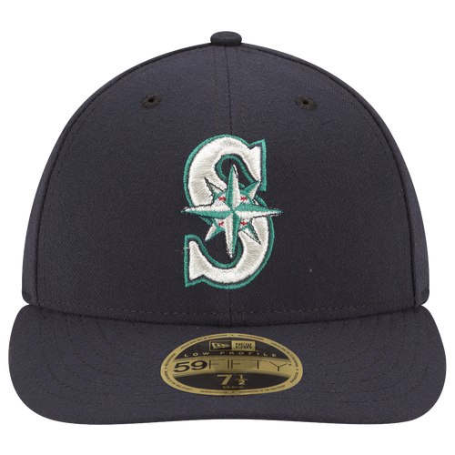 

New Era Mens Seattle Mariners New Era Mariners 59Fifty Authentic LP Cap - Mens Navy Size 8