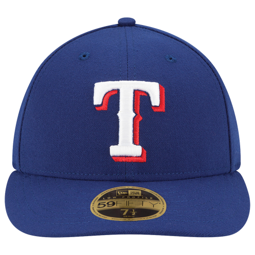 

New Era Mens New Era Rangers 59Fifty Authentic LP Cap - Mens Royal/White/Red Size 7