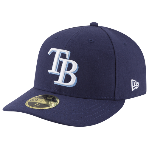 

New Era Mens New Era Rays 59Fifty Authentic Collection Cap - Mens Navy/Navy Size 7