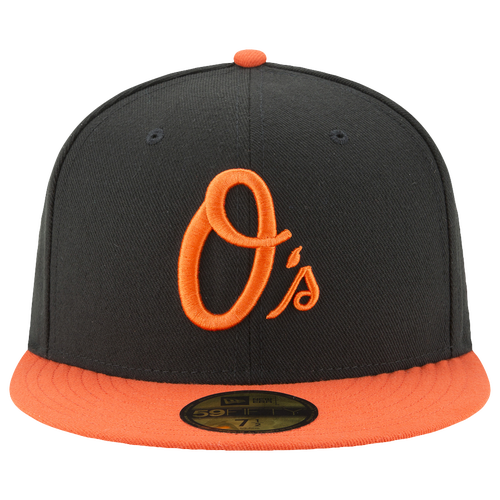 Shop New Era Baltimore Orioles  Orioles 59fifty Authentic Cap In Black