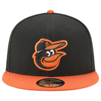 Baltimore Orioles Mitchell & Ness Hometown Snapback Hat - Black/Yellow