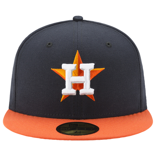  - New Era Astros 59Fifty Authentic Cap - Orange/Navy