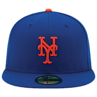 New York Mets New Era Flamingo 59FIFTY Fitted Hat - White/Orange