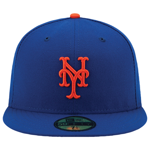 Shop New Era New York Mets  Mets 59fifty Authentic Cap In Royal