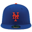 New Era Mets 59Fifty Authentic Cap - Adult Royal