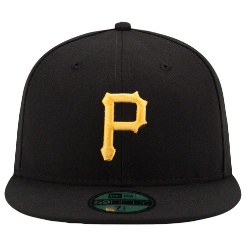 Shop New Era Pittsburgh Pirates  Pirates 59fifty Authentic Cap In Black