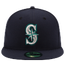 New Era Mariners 59Fifty Authentic Cap - Adult Navy/Green