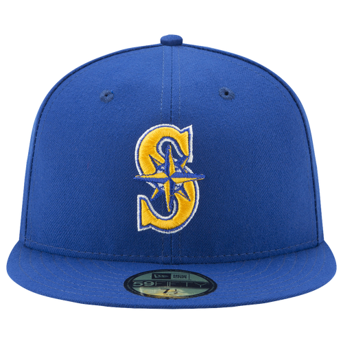 

New Era New Era Mariners 59Fifty Authentic Cap - Adult Royal Size 7